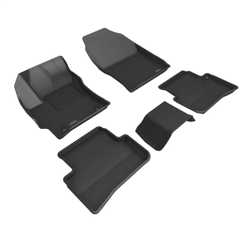 3D MAXpider Kagu Front & Rear Floor Mats for 2023-2024 Toyota Corolla/GR Corolla