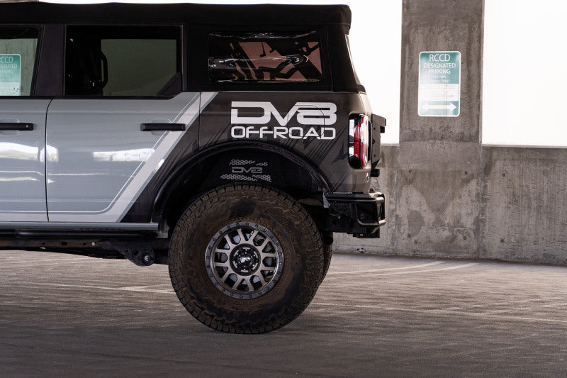 DV8 21-22 Spare Tire Delete - #TSBR-01