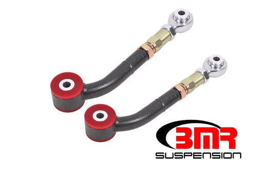 BMR 08-23 Challenger Upper Trailing Arms w/ On-Car Adj. Poly/Rod Ends - Black Hammertone