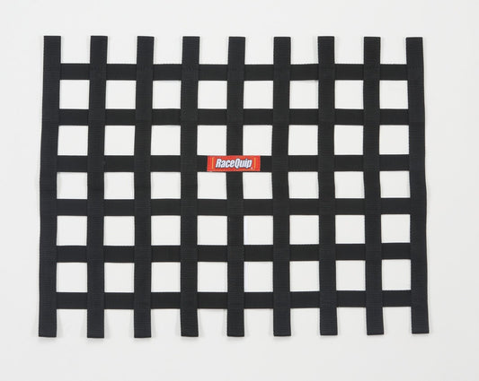 RaceQuip 721005 Black Ribbon Window Net