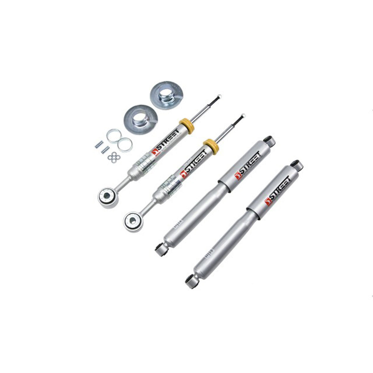 Belltech Shock Set Street Performance 1-4in F/2-5in R for 2004-2013 Ford F-150