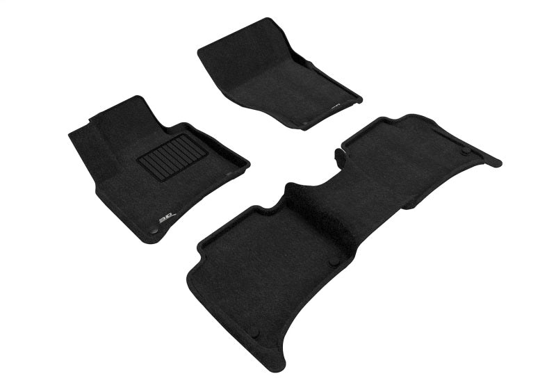 3D MAXpider Elegant Front & Rear Floor Mats for 2019-2026 Porsche Cayenne