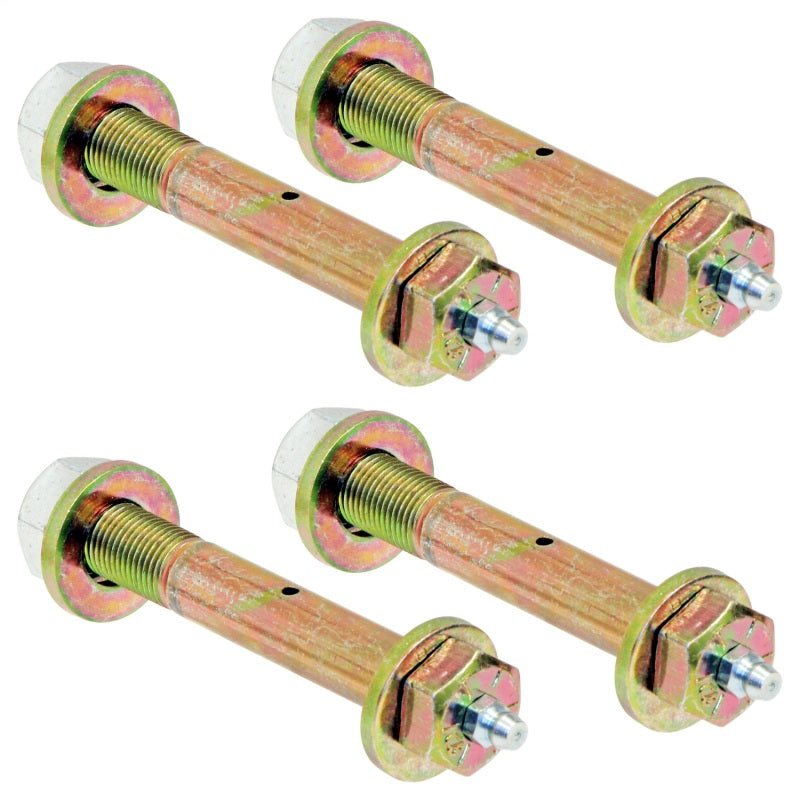 RockJock 9/16in Greasable Bolt 4-Pack (with Hardware, 4in long)
