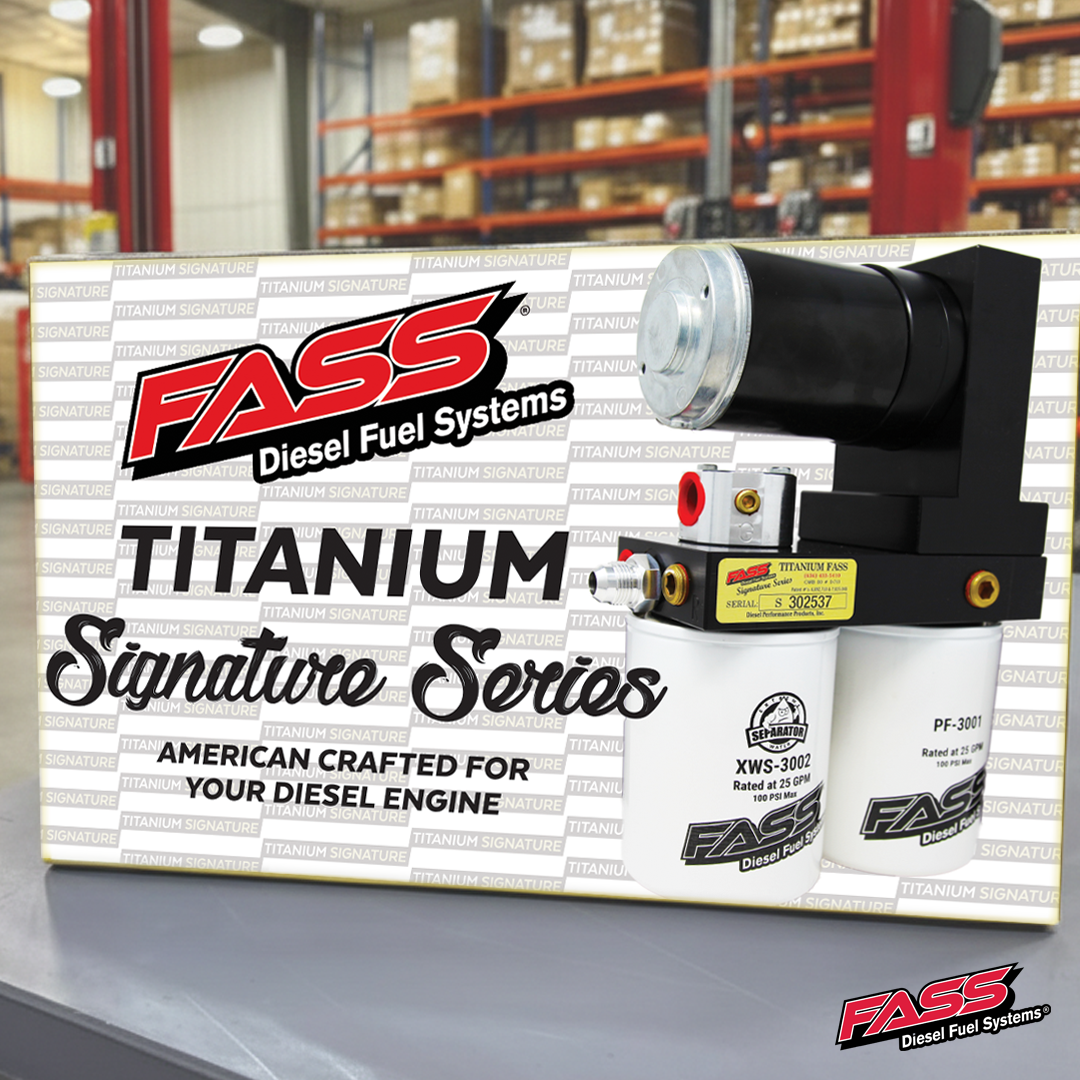 FASS Titanium Signature Series 140G Fuel System for Ford Excursion 2000–2005 Powerstroke 7.3L and 6.0L