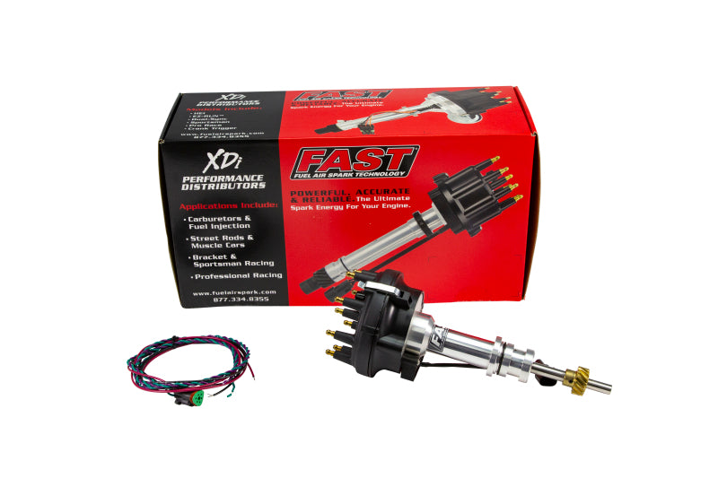 FAST 304007 XDI Race Cam Sync Distributor Large Cap for Ford 289/302