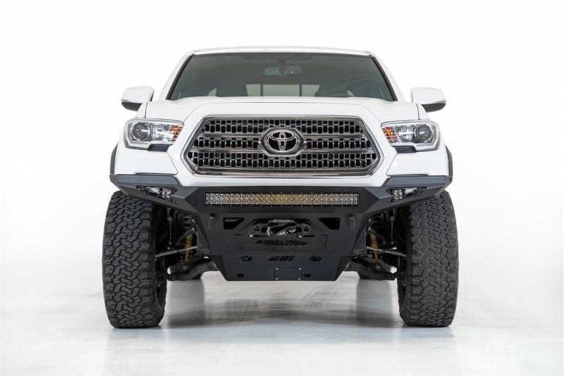 Addictive Desert Designs for 16-19 Toyota Tacoma Stealth Fighter Front Bumper w/ Winch Mount