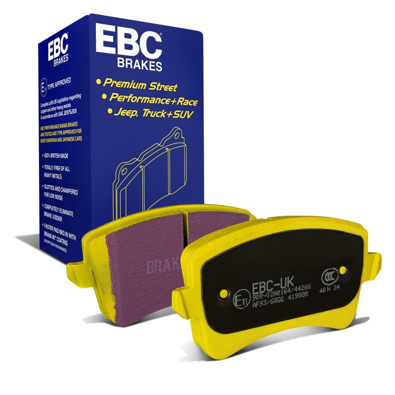 EBC 09-11 Audi A4 2.0 Turbo Yellowstuff Rear Brake Pads DP41988R