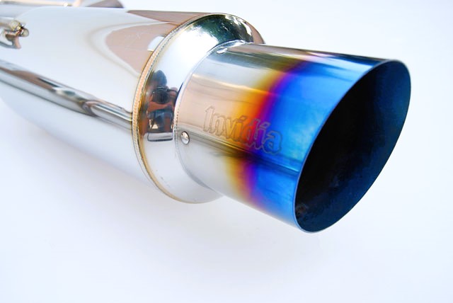 Invidia HS00ME1GTT 00-05 Mitsubishi Eclipse V6 N1 Titanium tip Cat-back Exhaust