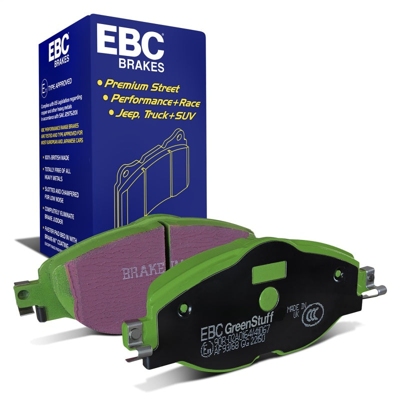 EBC 14+ Audi A3 1.8 Turbo Greenstuff Front Brake Pads DP22150