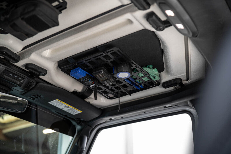 DV8 Offroad 2018-2025 Jeep Wrangler JL Roof Mount for 15In x 12In Molle Panel - #MPJL-11