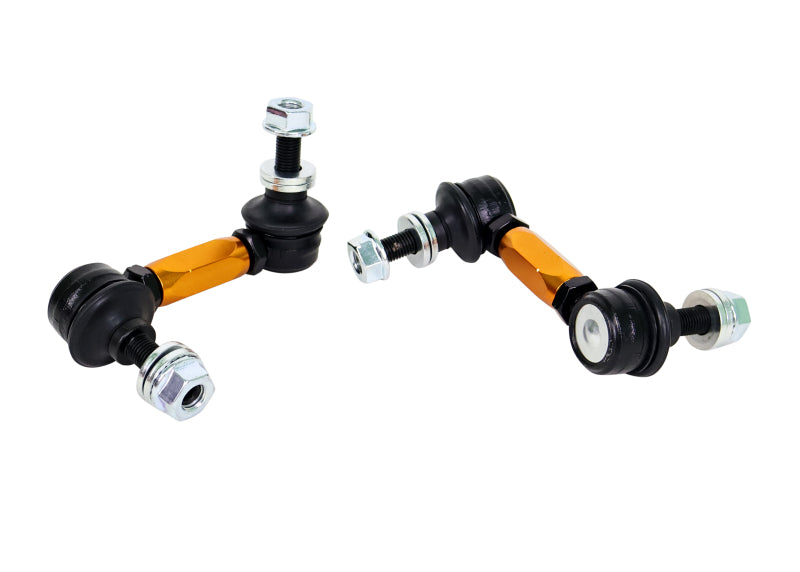 Whiteline KLC144 Rear Sway Bar Link Kit Adjustable Ball Link