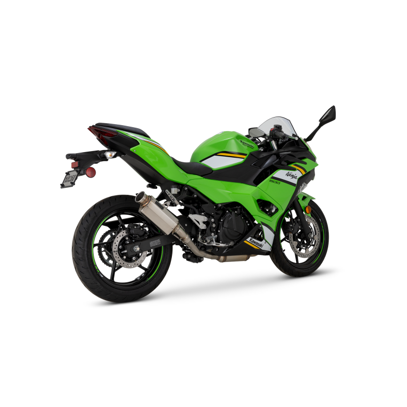 Vance & Hines 33601 VS-6 Slip-Ons Brushed for 2024-2025 Kawasaki Ninja 500/Z500