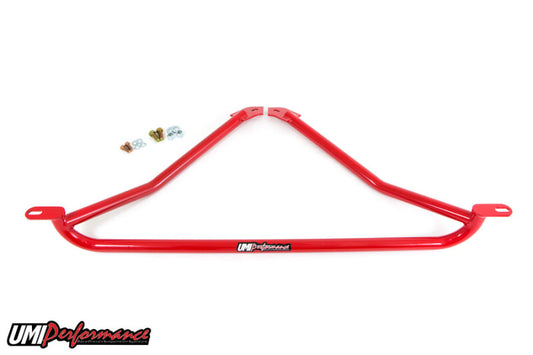 UMI Performance 3053-R Front Reinforcement Brace Bolt-In Red