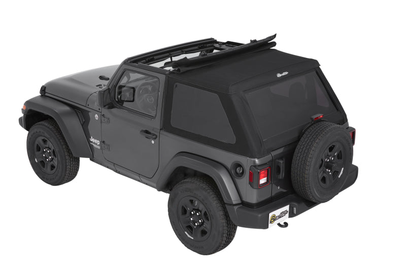 Bestop 18-26 for Jeep Wrangler JL 2-Door Trektop (Premium Black Twill)