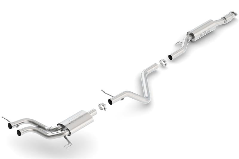 Borla 140506 13-15 Hyundai Veloster Turbo 1.6L AT/MT FWD 2dr Dual Center Rear Exit Cat-Back Exhaust - #140506