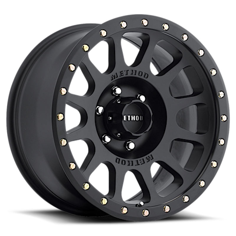 Method MR305 NV 17x8.5 25mm Offset 6x120 83mm Centerbore - Matte Black