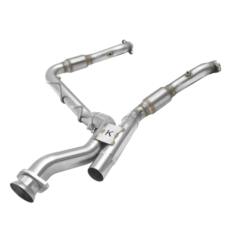 Kooks 13623300 for 17-19 Ford F150 Raptor EcoBoost 3.5L V6 3in Stainless GREEN Catted Turbo Down Pipes