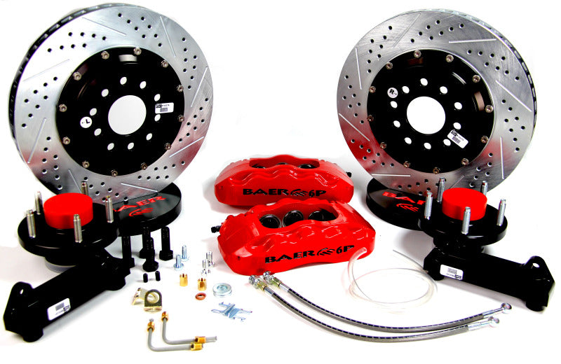 Baer Brakes STD Studs 13in Pro+ Front SDZ Brake Kit - Silver