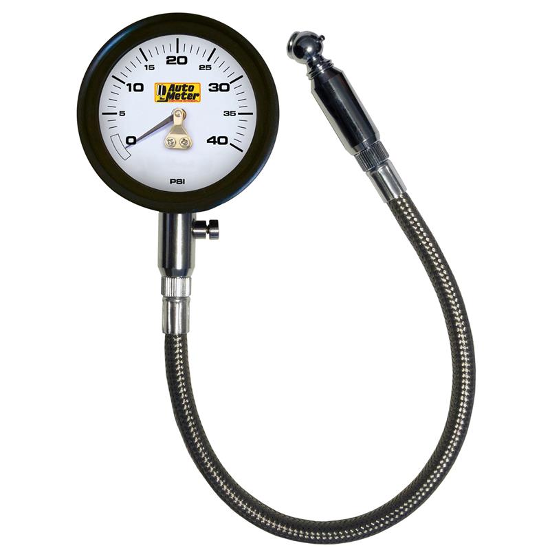 AutoMeter 2162 40PSI Lo-Pressure Tire Pressure Gauge