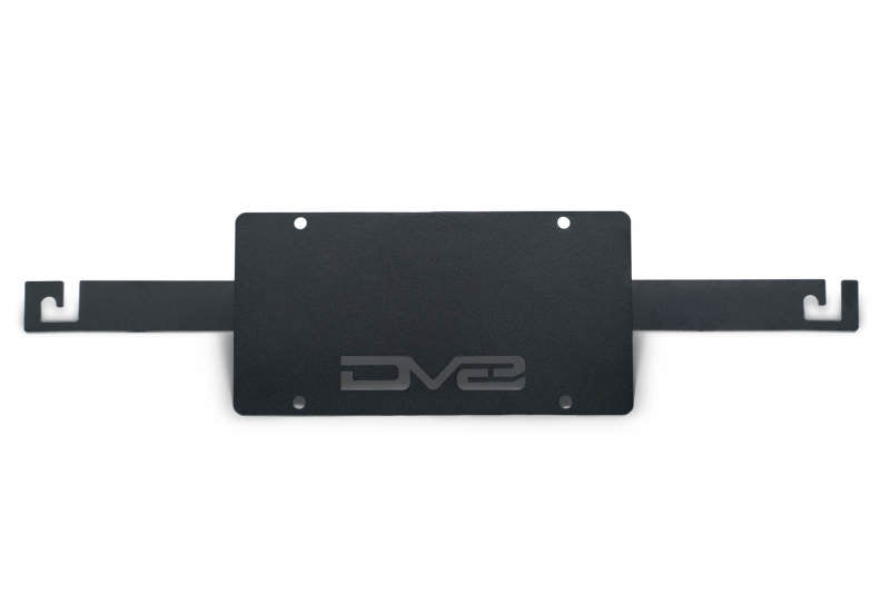 DV8 Offroad 21-23 Ford Bronco Capable Bumper Front License Plate Mount - #LPBR-04