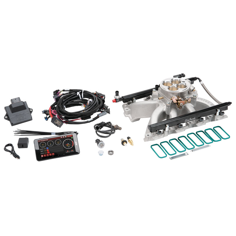 Edelbrock 35700 Pro Flo 4 EFI System Sequential Port LS Gen III/IV Victor Jr Cath Port 475 Max