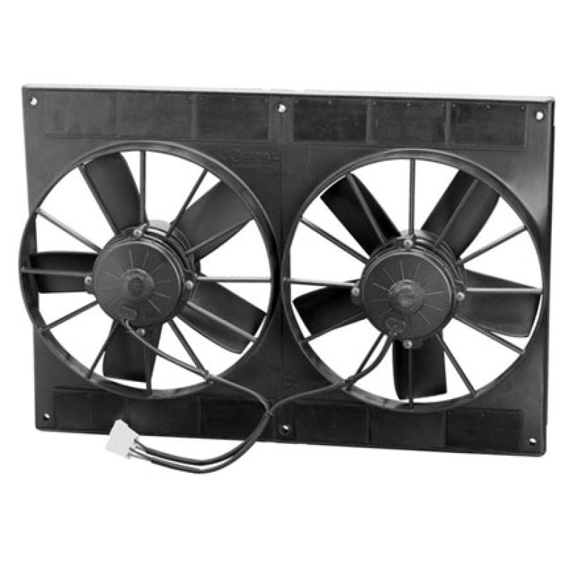 SPAL 30102052 Dual 11 Inch High Performance Electric Fan Puller 2720 CFM
