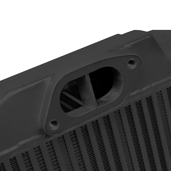 Mishimoto Subaru 08-15 WRX STi Top-Mount Intercooler Kit - Powder Coated Black & Red Hoses - #MMTMIC-STI-08BKRD