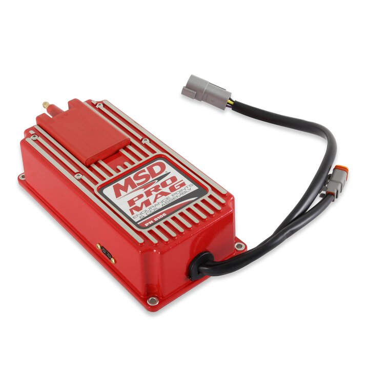 MSD 8106 Pro Mag 12/20 Amp Electronic Points Box, Red