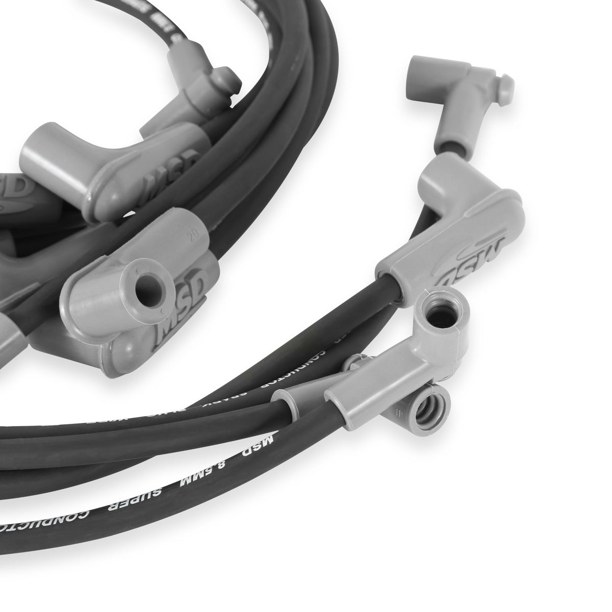 MSD 35653 Wire Set, SC Blk, SB for Chevy w/HEI Tower Cap