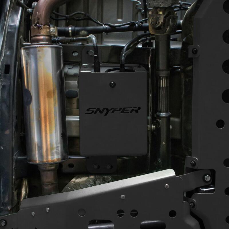 Westin 42-21035 Snyper Skid Plate for 2012-2018 Jeep Wrangler Evap Canister Textured Black