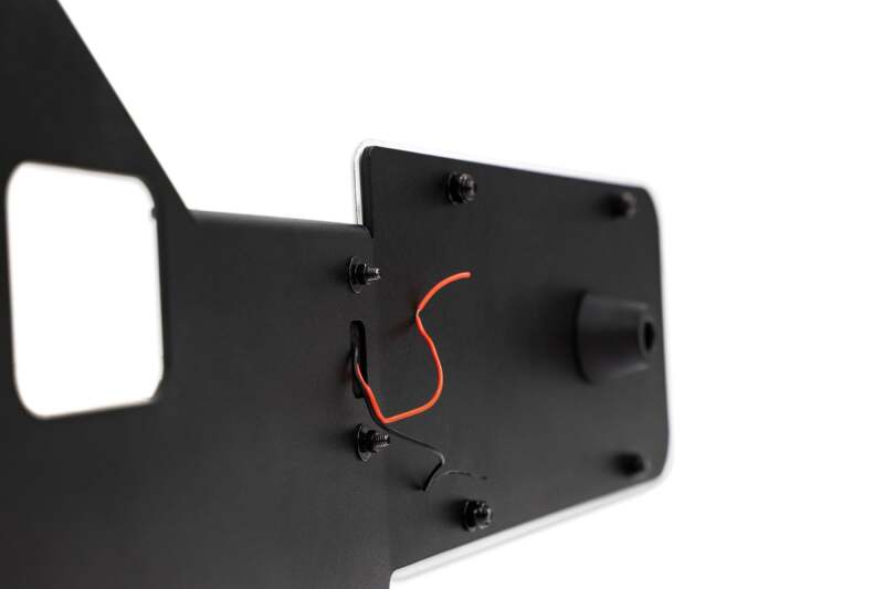 DV8 Offroad 21-23 Ford Bronco Rear License Plate Relocation Bracket - #LPBR-03