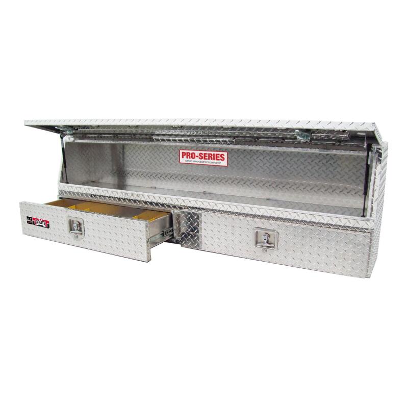 Westin 80-TBS200-72-BD Brute Contractor TopSider 72in with Drawers & Doors Aluminum