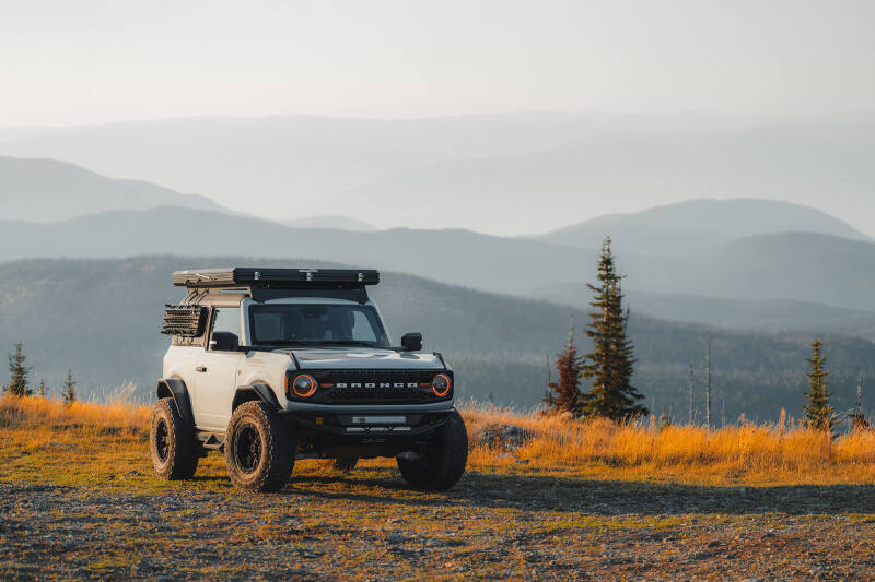 DV8 Offroad 21-22 Ford Bronco Competition Series Front Bumper - #FBBR-04