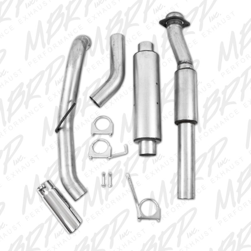 MBRP F150 SVT Raptor EC-SB/CC-SB 3.5in Cat Back Single Exit Alum Exhaust