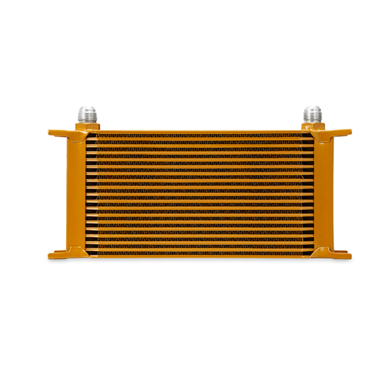 Mishimoto Universal 19 Row Oil Cooler - Gold - #MMOC-19G