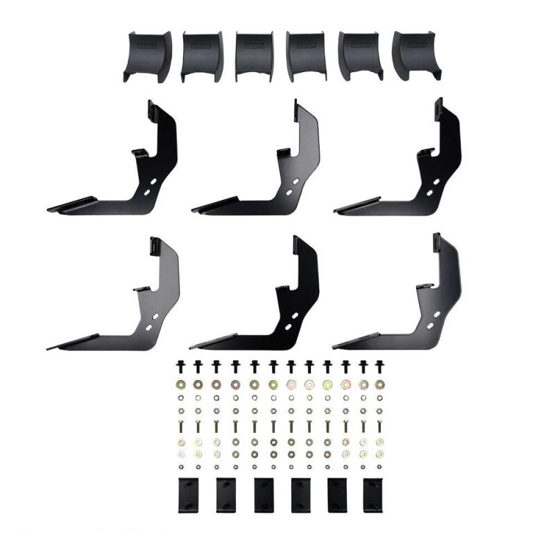Westin 28-51275 R5 Nerf Step Bars for 2019-2026 Chevrolet Silverado/Sierra 1500 Crew Cab Black