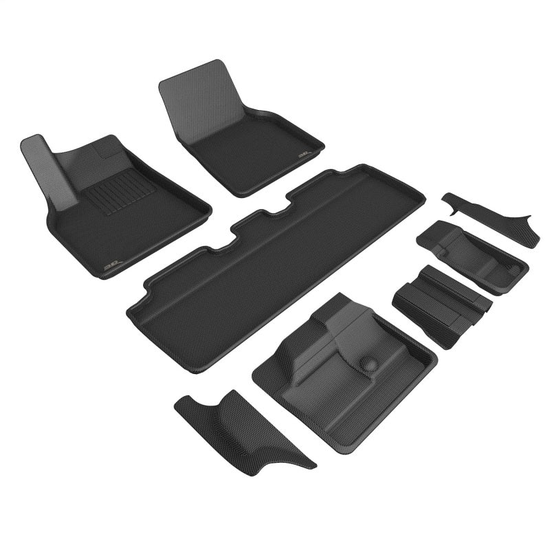 3D MAXpider ACE Kagu - Front, Rear and 3rd Row - Black - #L1TL03601509