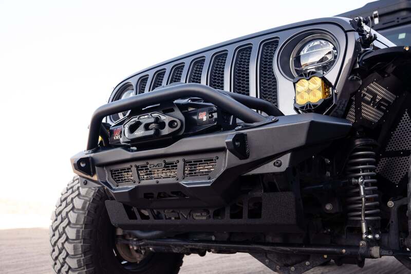 DV8 Offroad 18-23 Wrangler JL/Gladiator JT Spec Series Front Bumper - #FBJL-09