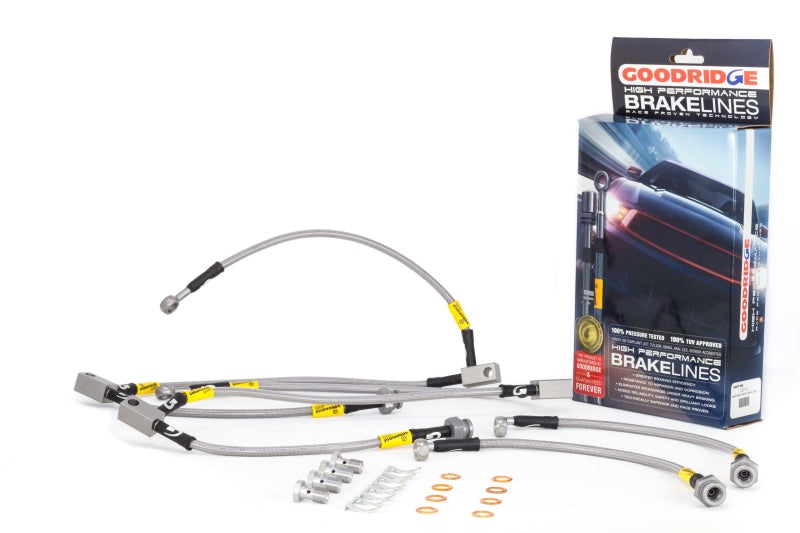 Goodridge 03+ 350z/G35 Brake Lines (incl. Brembo kits) 22074 - Fits Nissan, Infiniti