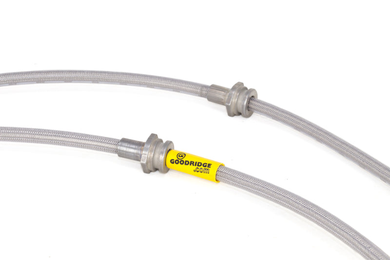 Goodridge 04-13 Mazda 3/Mazdaspeed3 Stainless Steel Brake Line Kit 25048
