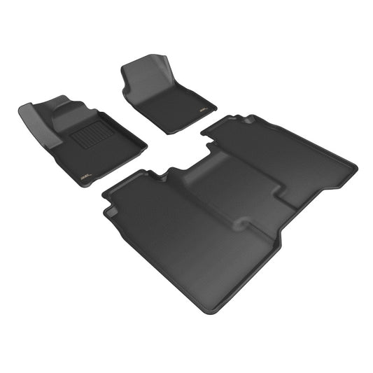 3D MAXpider Kagu Front & Rear Floor Mats for 2024-2026 Chevrolet Silverado EV