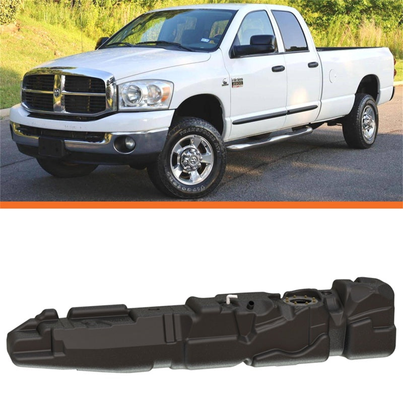Titan Fuel Tanks 03-12 RAM 2500/3500 Cummins Crew Cab Long Bed 60 Gallon XXL Mid-Ship Fuel Tank 7030303