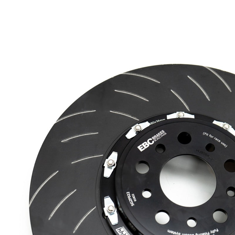 EBC 21-26 BMW S26 Front Brake Kit Yellowstuff Pads SG 2-Piece Rotors S26KF1036 (image of SG2F024)