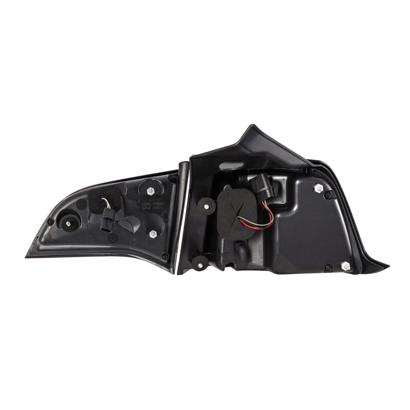 AlphaRex 601020 17-22 Tesla Model 3 PRO-Series LED Tail Lights Red Smoke w/Sequential Signal