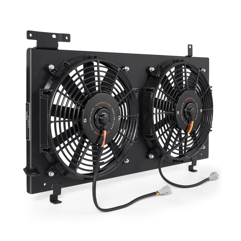 Mishimoto 08+ Subaru WRX/STI PNP Aluminum Fan Shroud Black - #MMFS-STI-08PBK