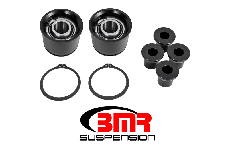 BMR 2015-2023 S550 Mustang Premium Rear Lower Control Arm Bearing Kit - Black