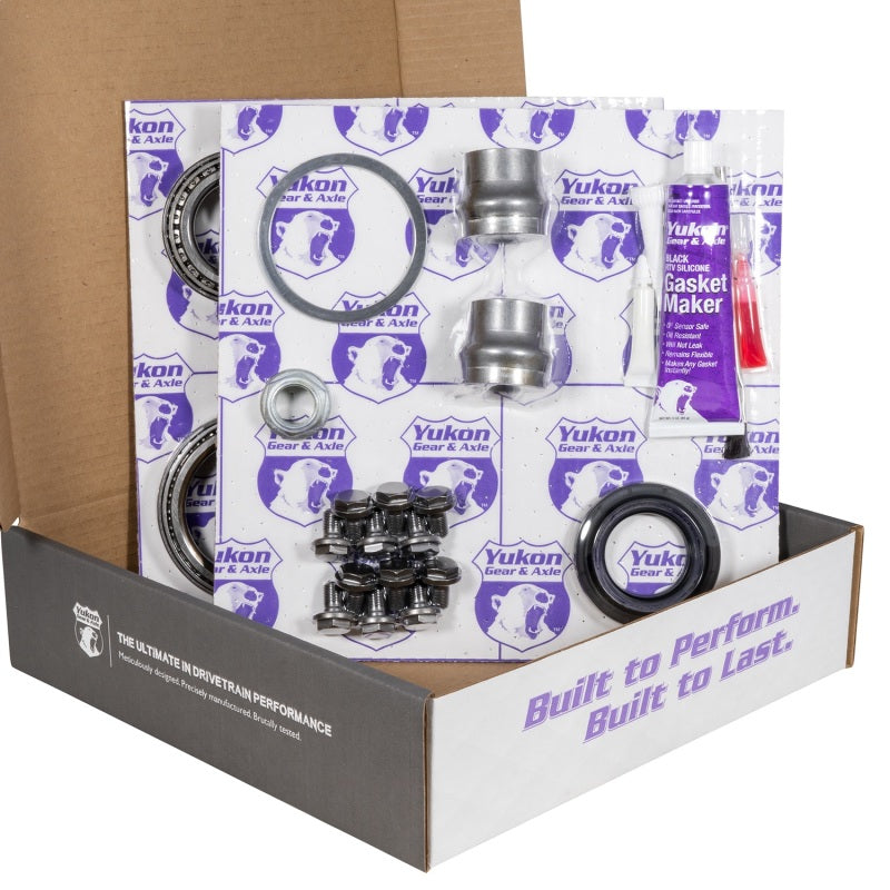 Yukon Gear & Axle YGKT008-456LOC-4 Ring & Pinion Gear Kit Package Front & Rear with Install Kits for - Toyota 8.2/8in IFS