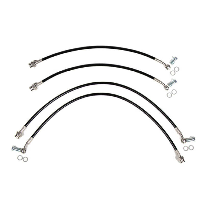 Chase Bays CB-CC-FWEXT Extended Front & Rear Caliper Brake Lines for 1997-2004 Chevrolet Corvette C5