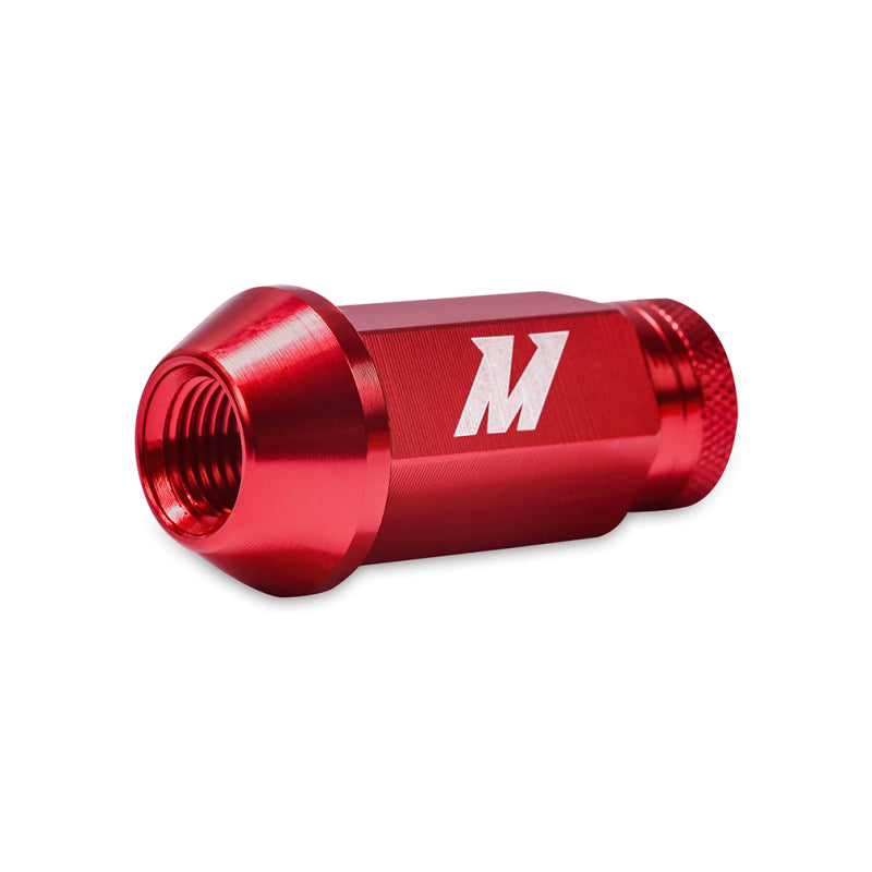 Mishimoto Aluminum Locking Lug Nuts M12x1.5 20pc Set Red - #MMLG-15-20LRD