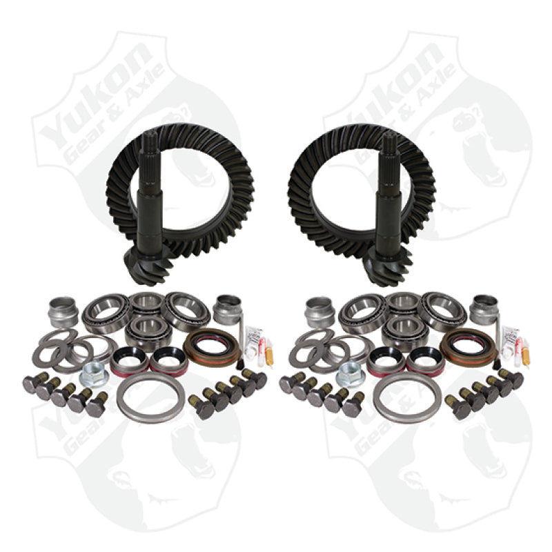 Yukon Gear & Axle YGK011 & Install Kit Package For Jeep TJ Rubicon in a 5.13 Ratio